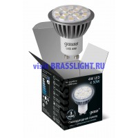 Ультра-Энергосберегающая LED лампа 4w 4100K 220v GU10 - EB101006204